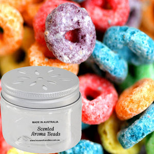 Fruity Rings Scented Aroma Beads Room/Car Air Freshener
