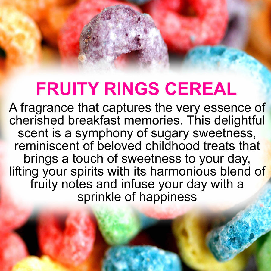 Fruity Rings Cereal Eco Soy Votive Candles – Clean Burn, Plant-Based, Vegan & Pet Safe