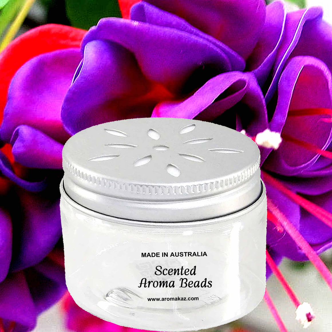 Fuchsia & Honeysuckle Air Freshener Aroma Beads - Room, Car, Pantry, Pet Areas, Linen