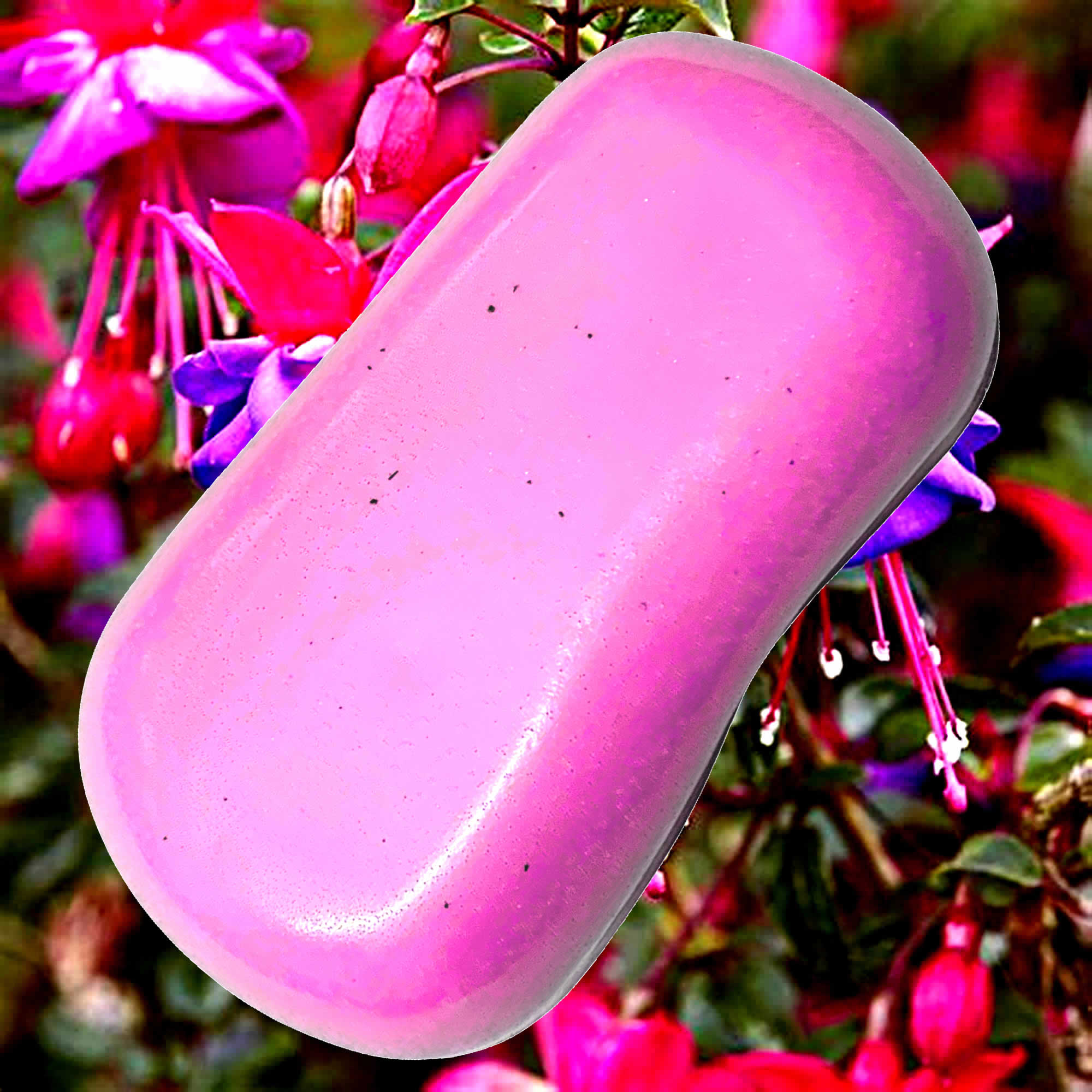 Fuchsia & Honeysuckle Vegan Soap Bars Plant-Based Cruelty-Free Handcrafted