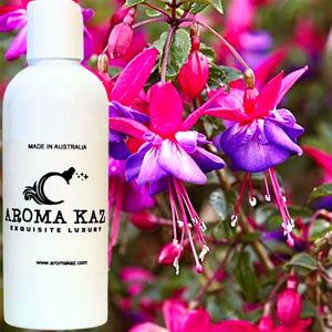 Fuchsia & Honeysuckle Scented Bath Body Massage Oil