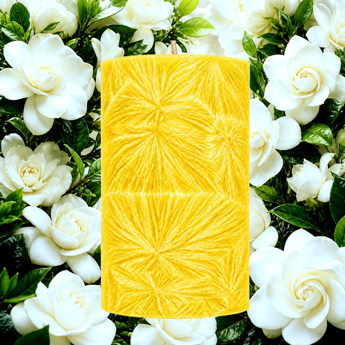 Gardenia Pillar Candle