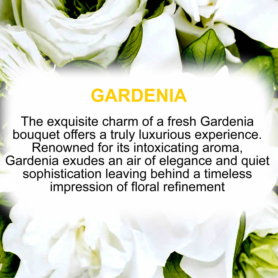 Gardenia Diffuser Fragrance Oil with Reeds – Vegan Cruelty-Free Home Aroma