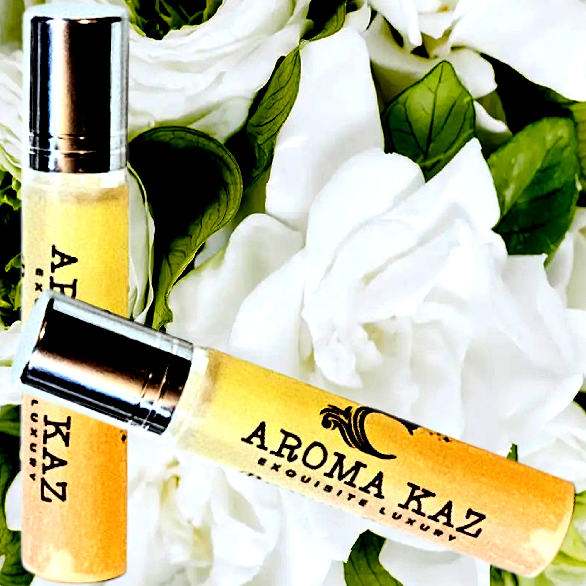 Gardenia Roll-On Perfume Plant-Based Vegan Cruelty Free