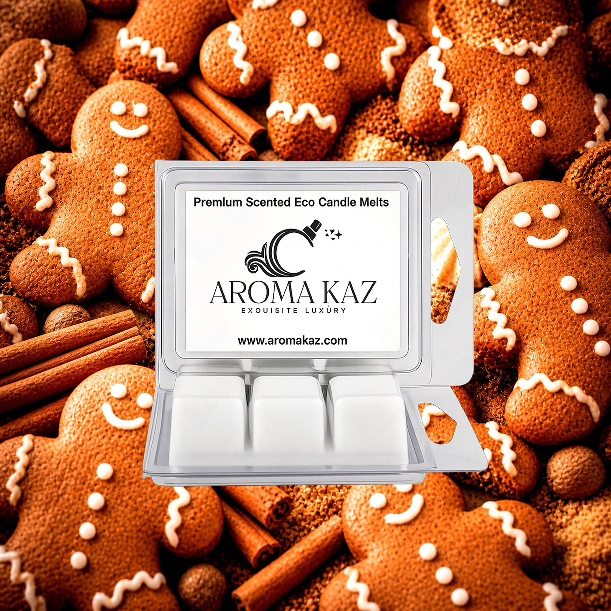 Gingerbread Soy Wax Melts Clam Pack