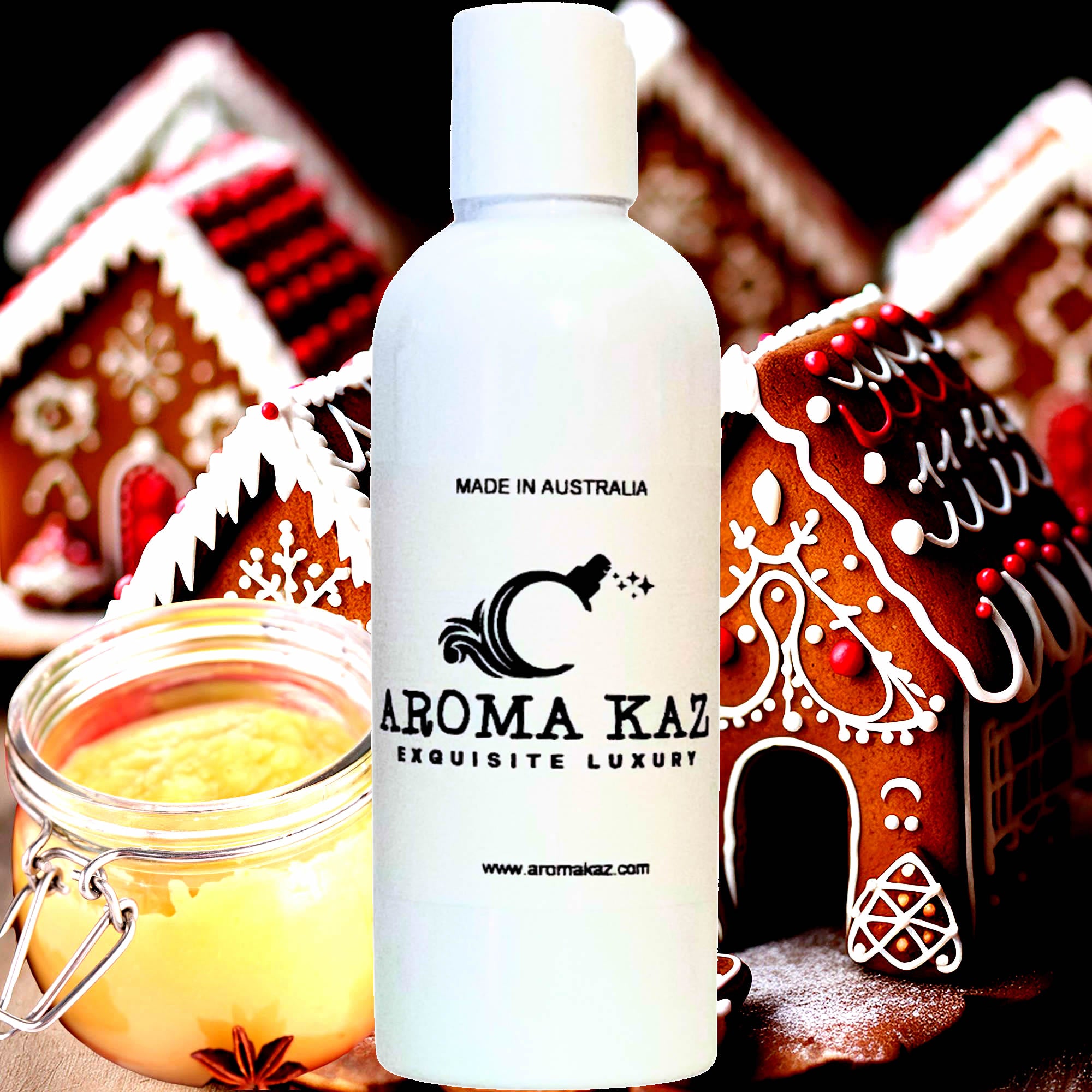 Gingerbread & Apple Sauce Body Wash/Shower Gel/Bubble Bath Plant Based Vegan Cruelty Free