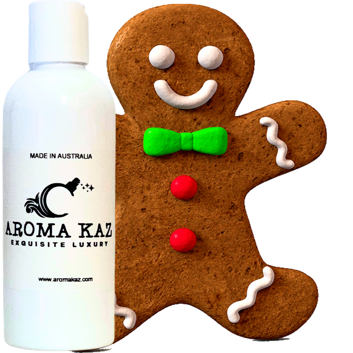 Gingerbread Scented Bath Body Massage Oil