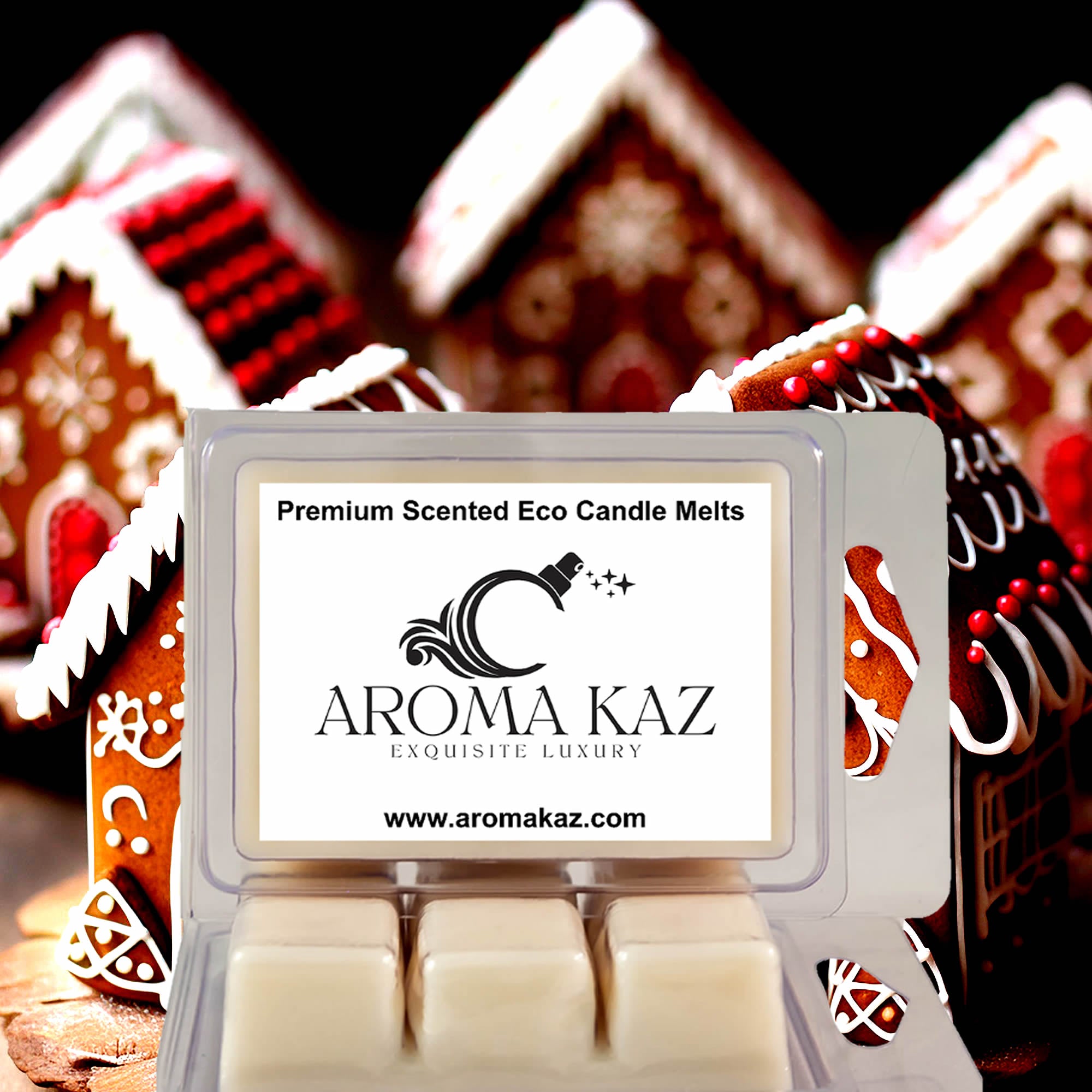 Gingerbread Soy Wax Melts – Hand-Poured, Plant-Based & Vegan