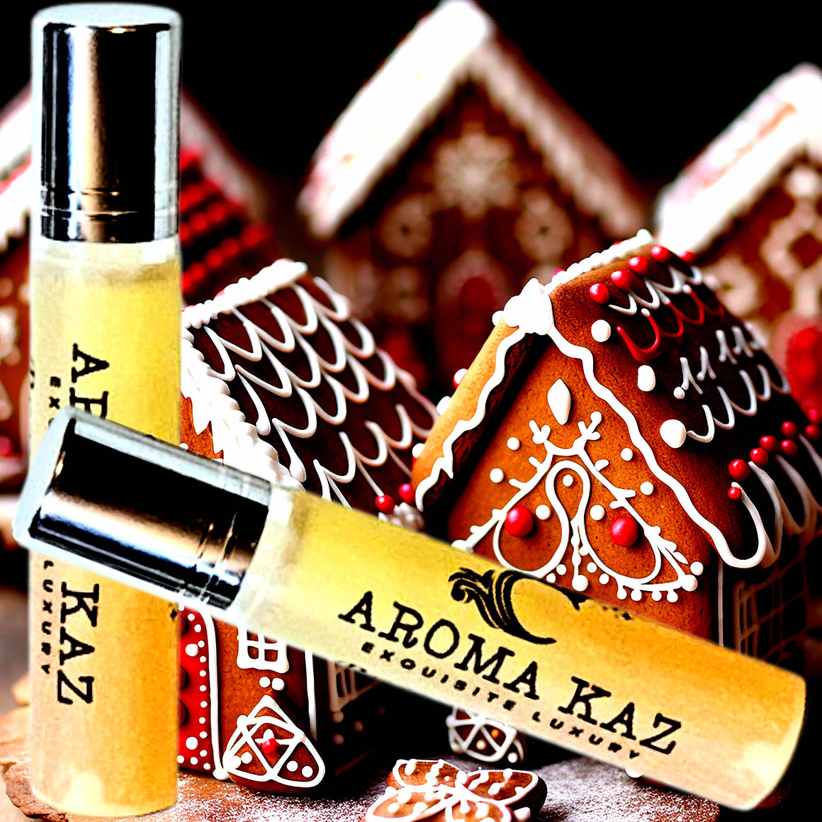 Gingerbread Roll-On Perfume Plant-Based Vegan Cruelty Free