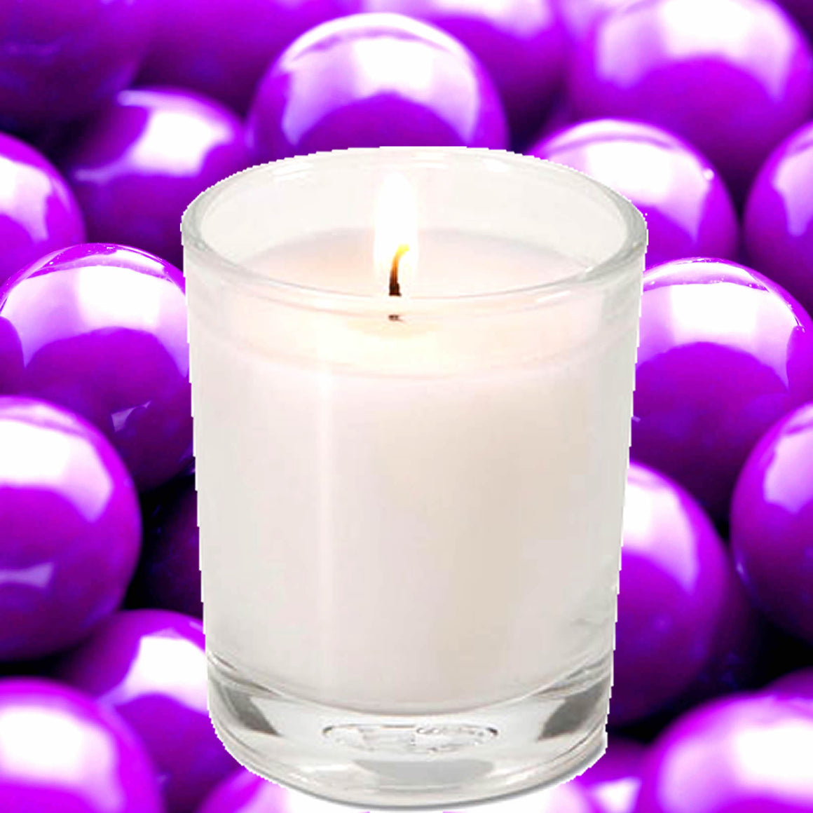Grape Bubblegum Eco Soy Votive Candles – Clean Burn, Plant-Based, Vegan & Pet Safe