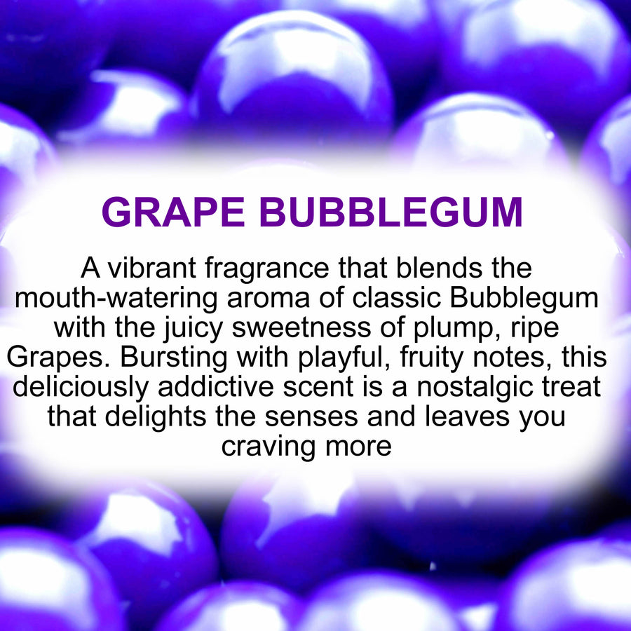 Grape Bubblegum Soy Candle Melt Shot Pots – Plant-Based, Vegan, Cruelty-Free, Hand-Poured