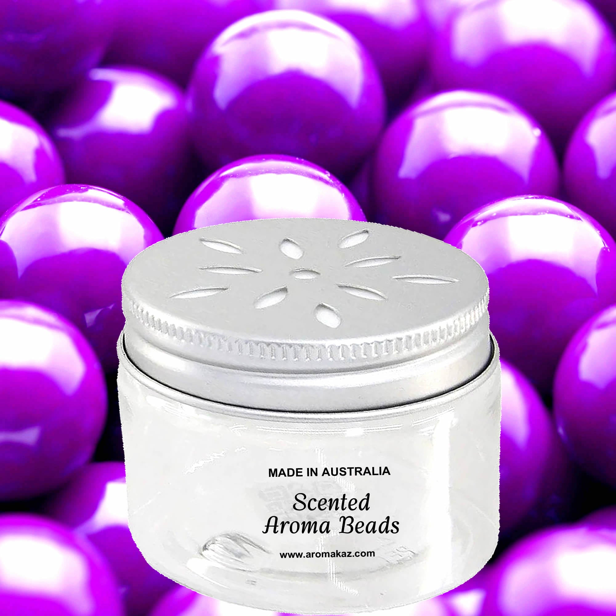 Grape Bubblegum Air Freshener Aroma Beads - Room, Car, Pantry, Pet Areas, Linen