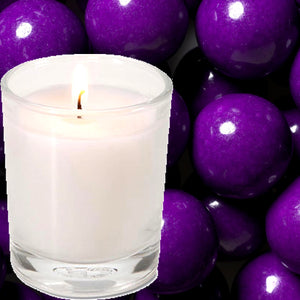 Grape Bubblegum Scented Eco Soy Votive Candles Hand Poured