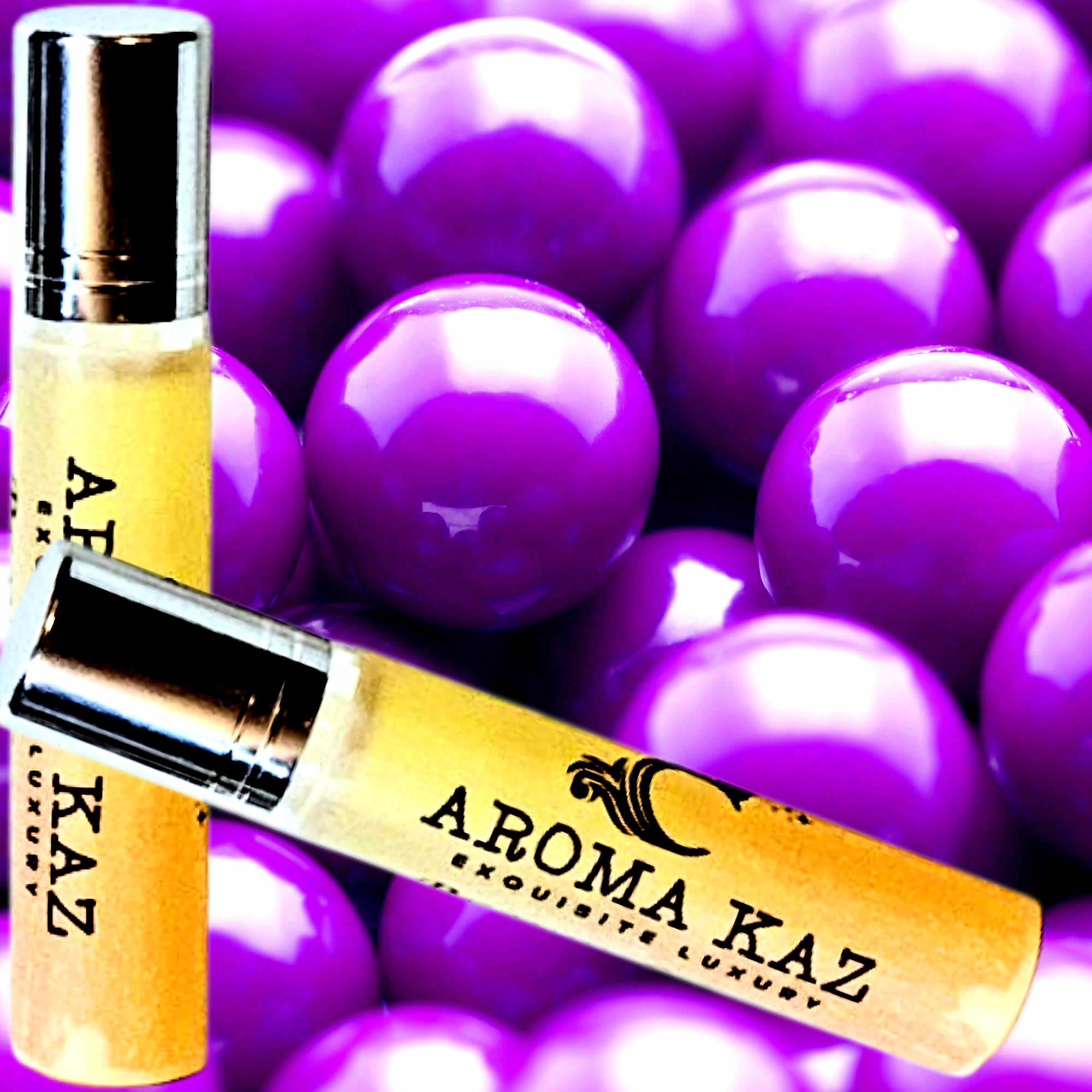 Grape Bubblegum Roll-On Perfume Plant-Based Vegan Cruelty Free