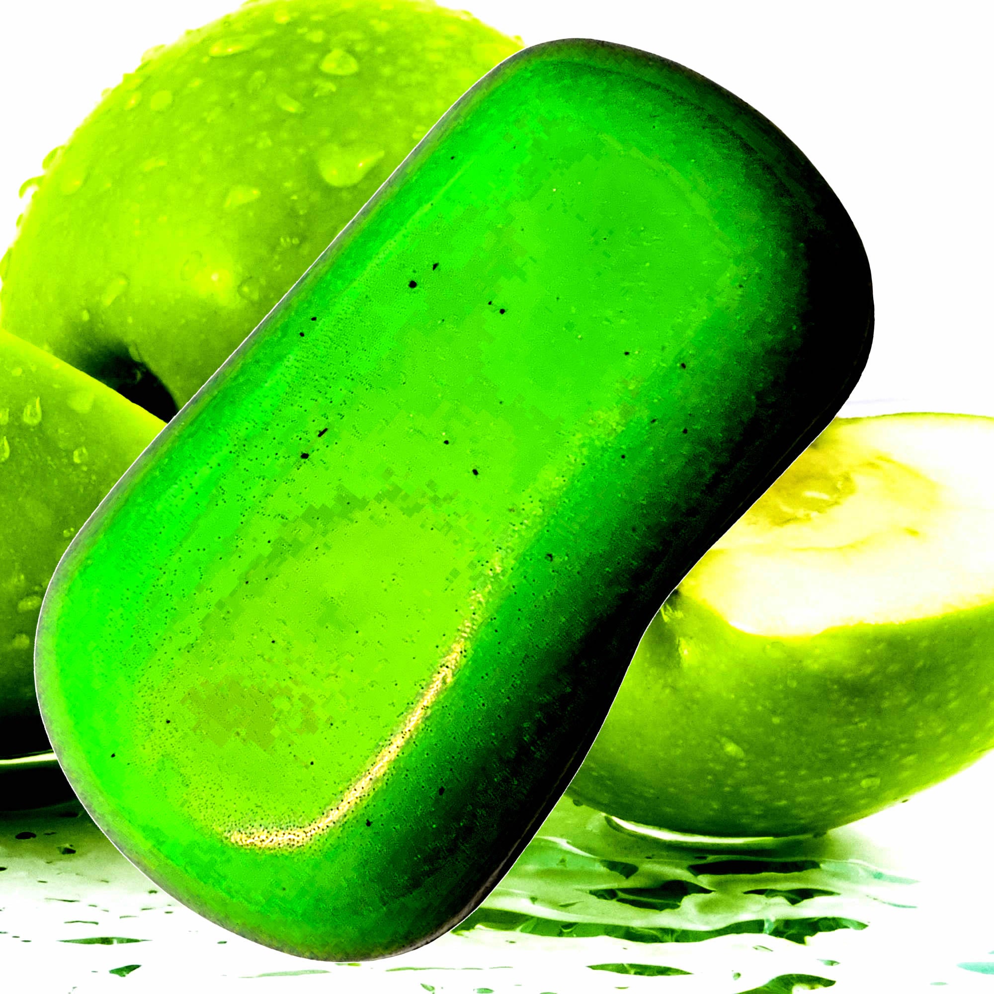 Green Apples Vegan Soap Bars Plant-Based Cruelty-Free Handcrafted