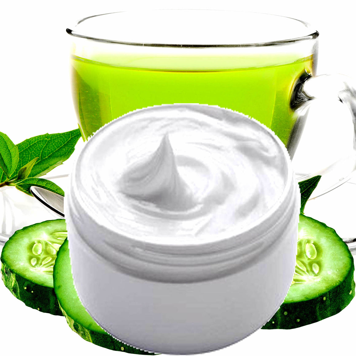 Green Tea & Cucumber Body & Hand Cream Vegan Cruelty-Free Moisturiser