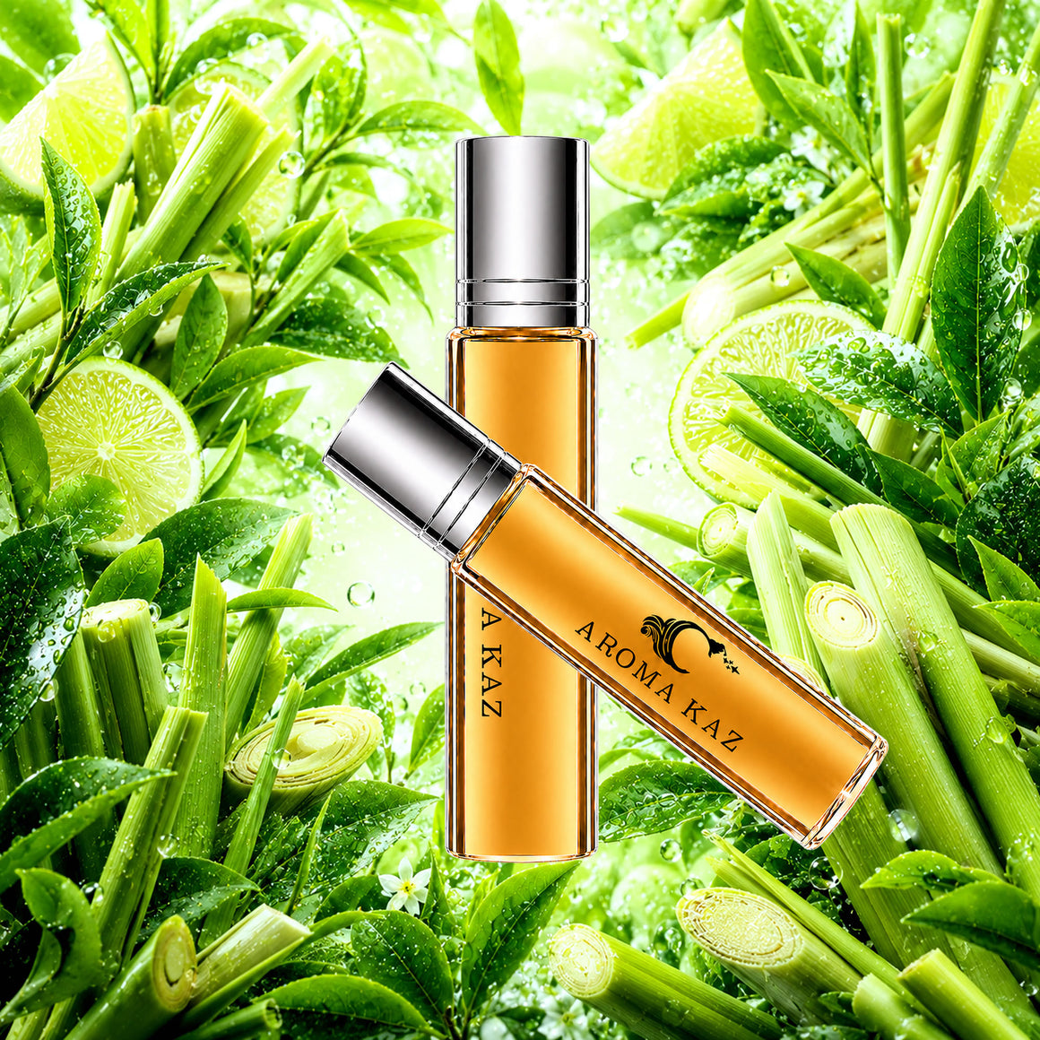Green Tea & Lemongrass Fragrance Oil Roll-On