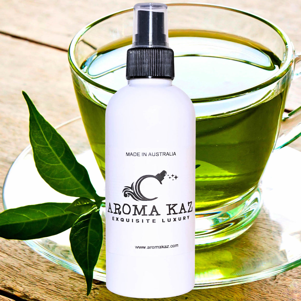 Green Tea Room/Linen Spray Plant-Based Vegan Cruelty-Free Pet Safe