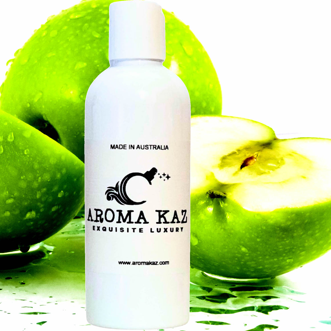 Green Apples Body Wash/Shower Gel/Bubble Bath Plant Based Vegan Cruelty Free