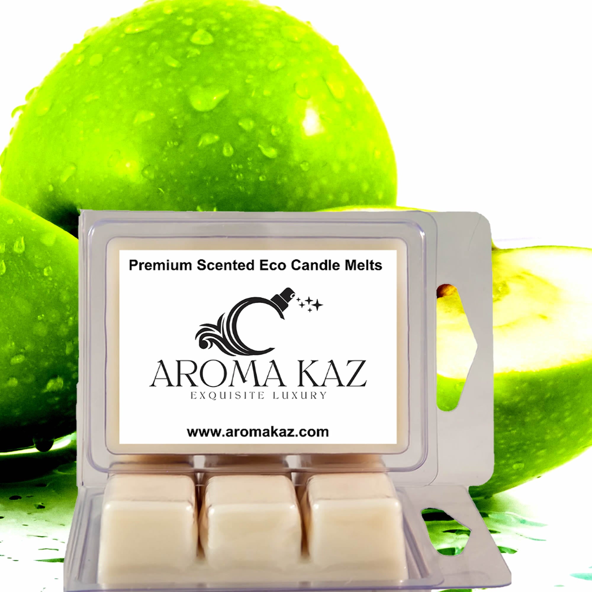 Green Apples Soy Wax Melts – Hand-Poured, Plant-Based & Vegan
