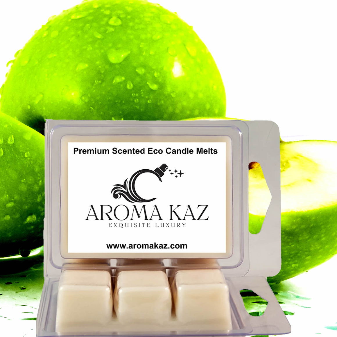 Green Apples Soy Wax Melts – Hand-Poured, Plant-Based & Vegan