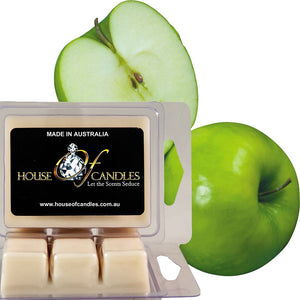 Green Apples Eco Soy Candle Wax Melts Clam Packs
