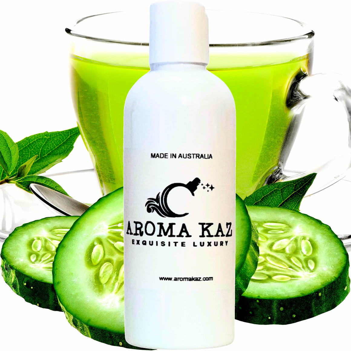 Green Tea & Cucumber Bath Body Massage Oil