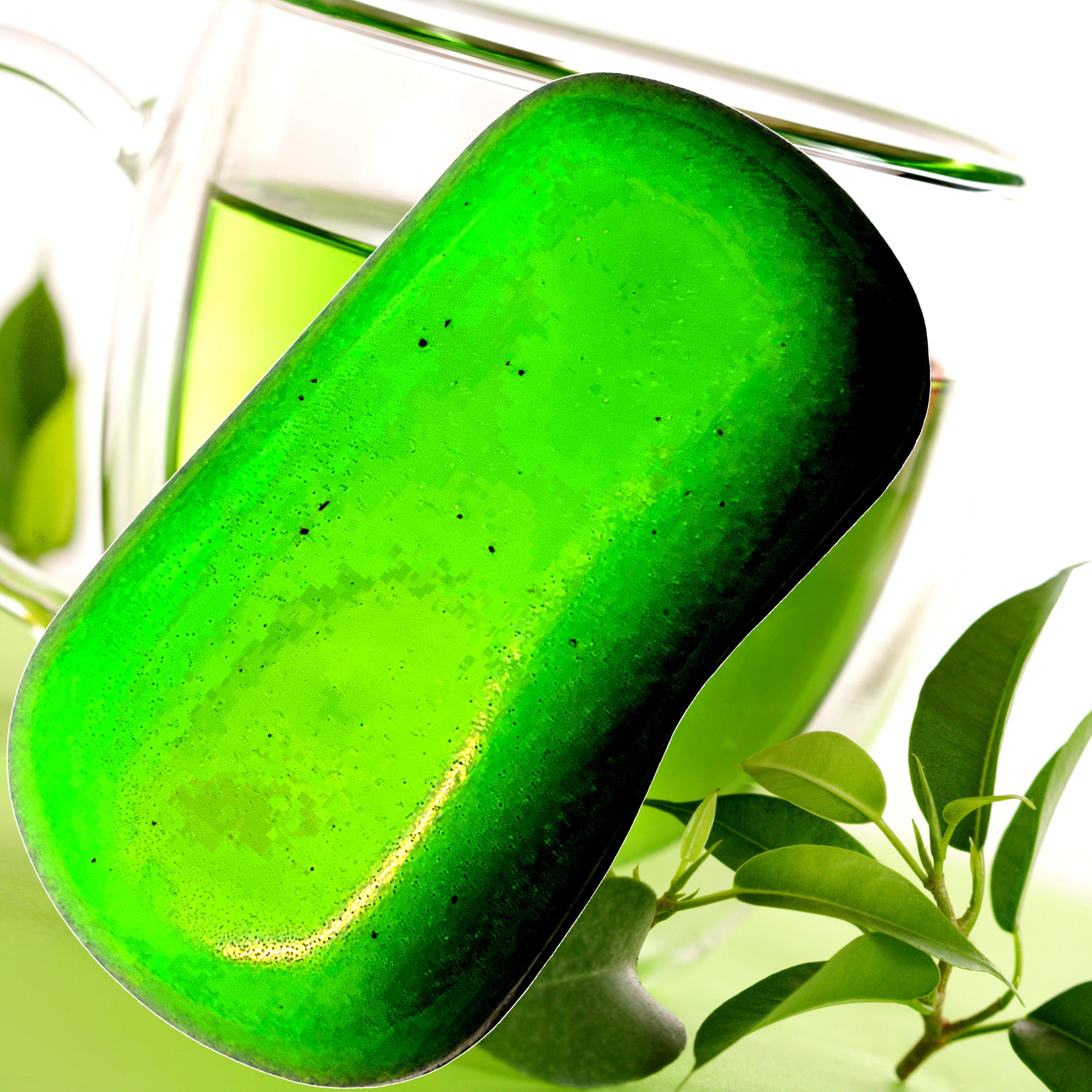 Green Tea & Wild Sage Vegan Soap Bars Plant-Based Cruelty-Free Handcrafted