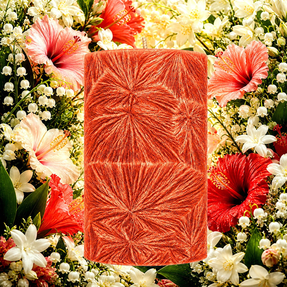 Hawaiian Honey Blossoms Pillar Candle