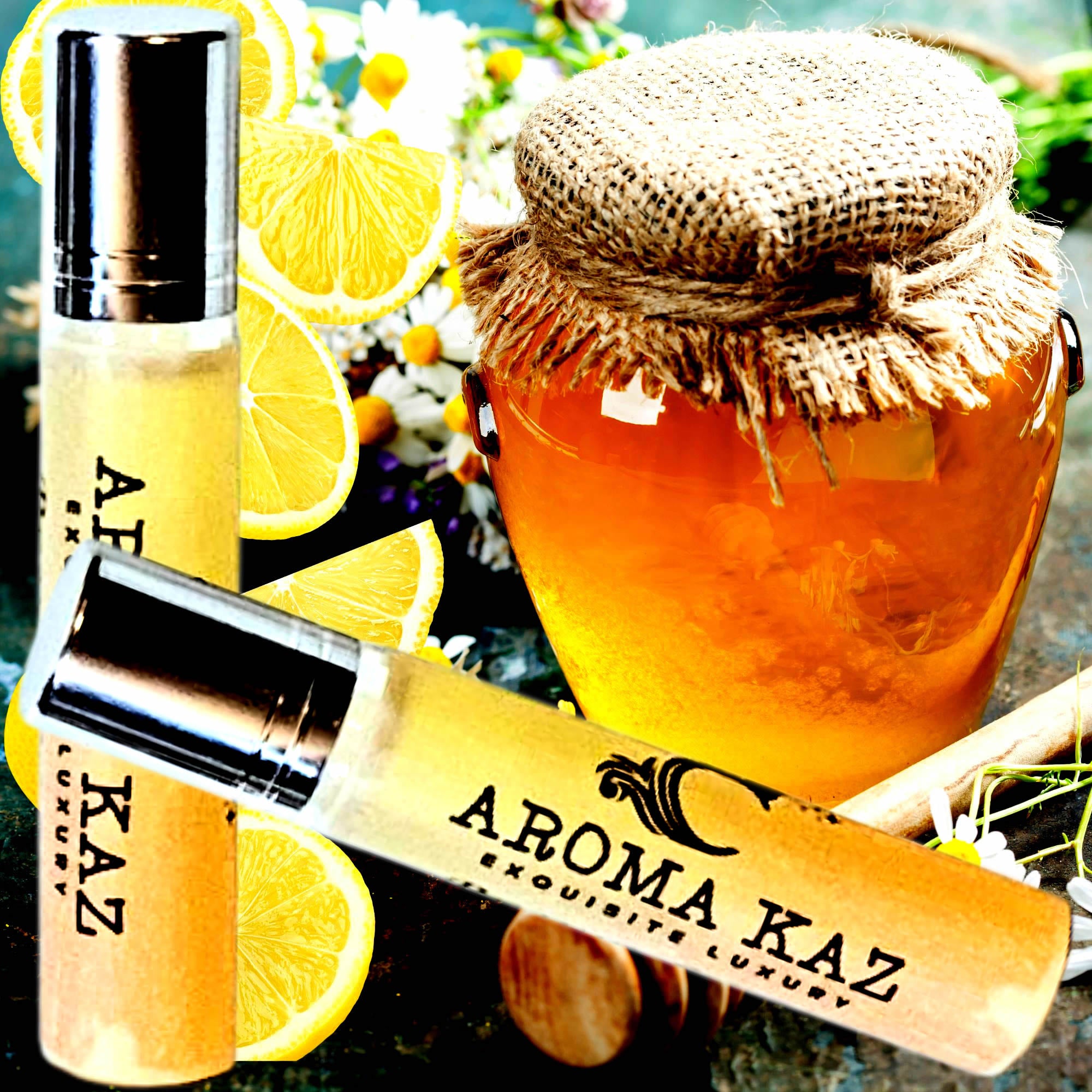 Manuka Honey & Lemon Roll-On Fragrance Plant-Based Vegan Cruelty Free