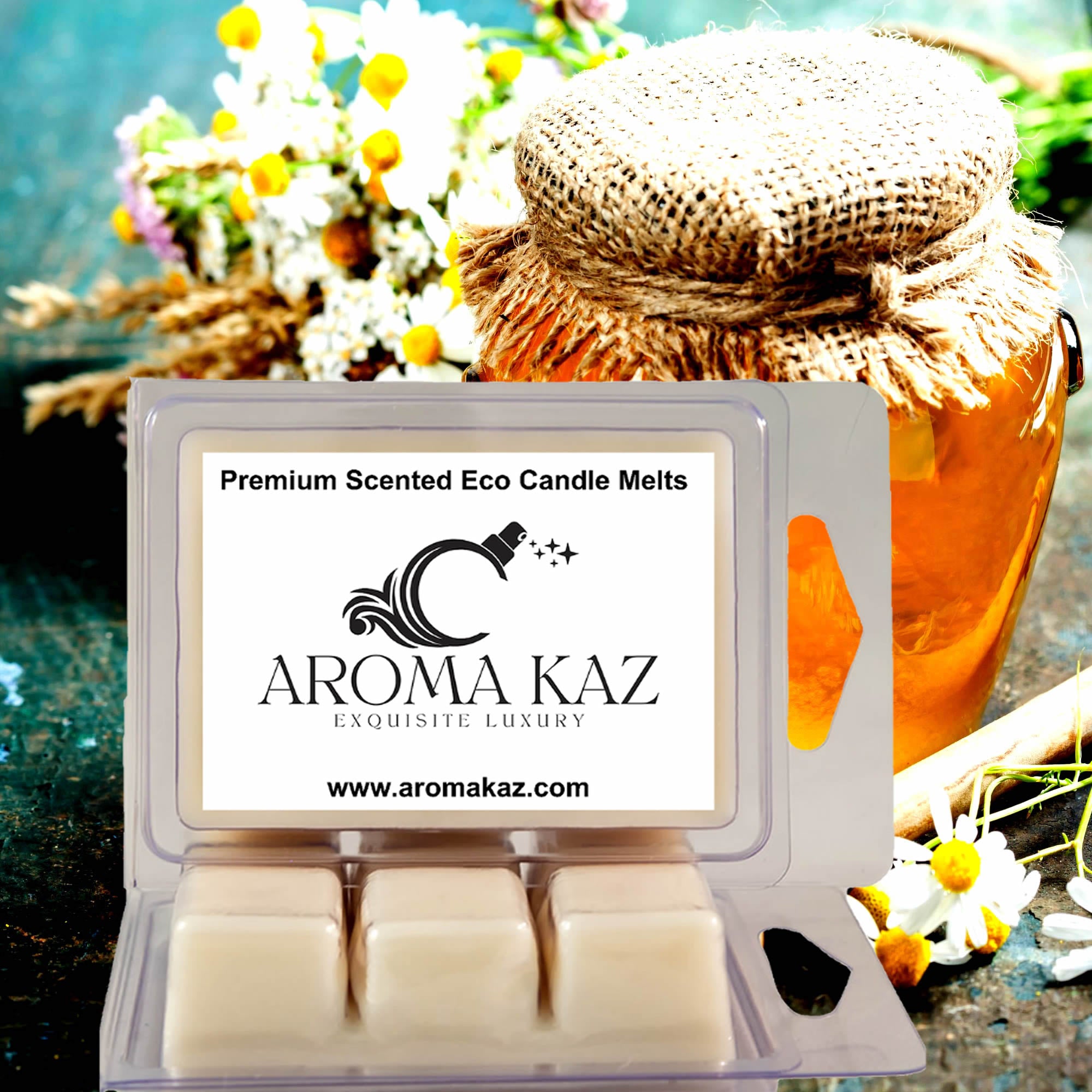 Manuka Honey Soy Wax Melts – Hand-Poured, Plant-Based & Vegan