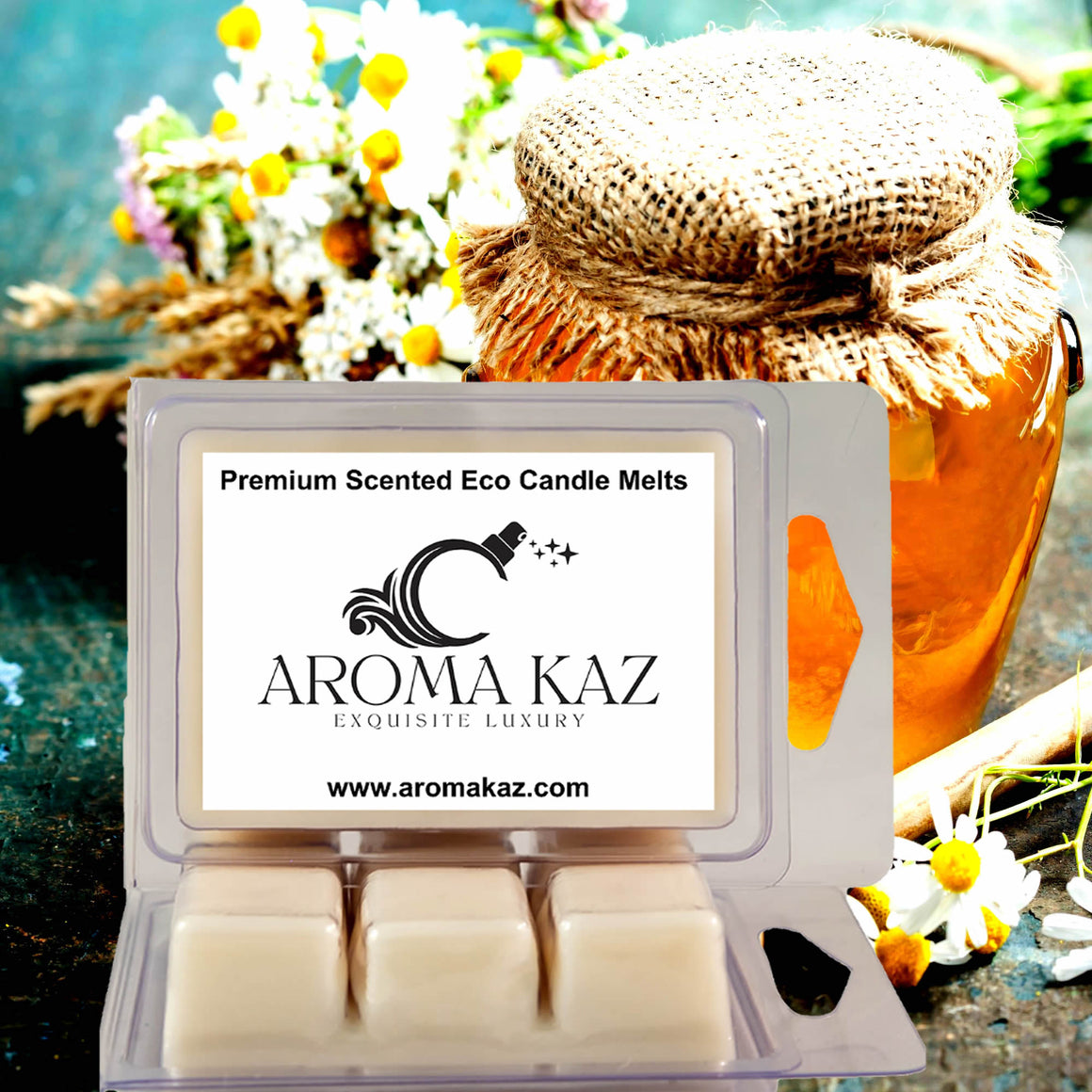 Manuka Honey Soy Wax Melts – Hand-Poured, Plant-Based & Vegan