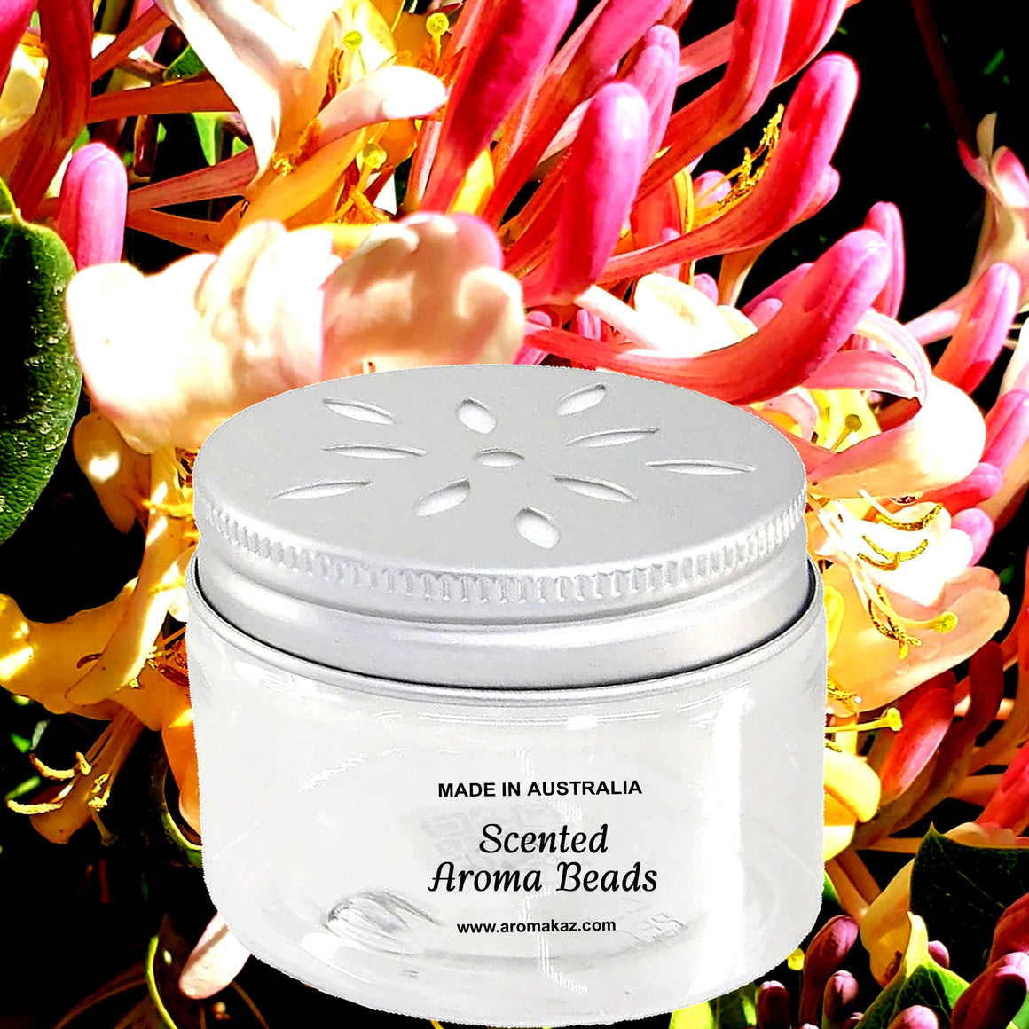 Honeysuckle Jasmine Air Freshener Aroma Beads - Room, Car, Pantry, Pet Areas, Linen