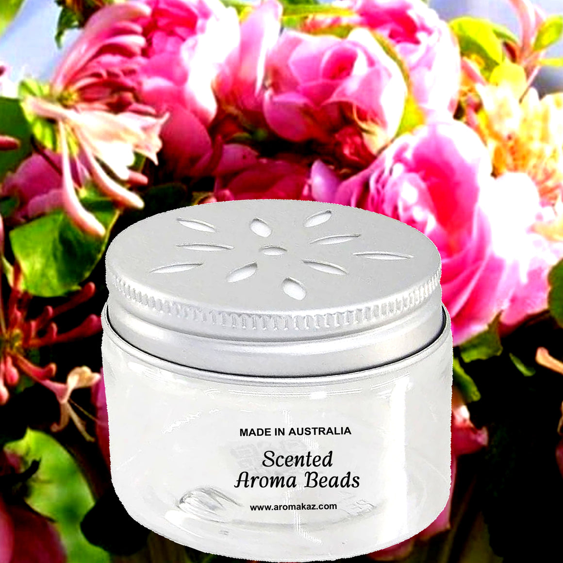 Honeysuckle Roses Air Freshener Aroma Beads - Room, Car, Pantry, Pet Areas, Linen