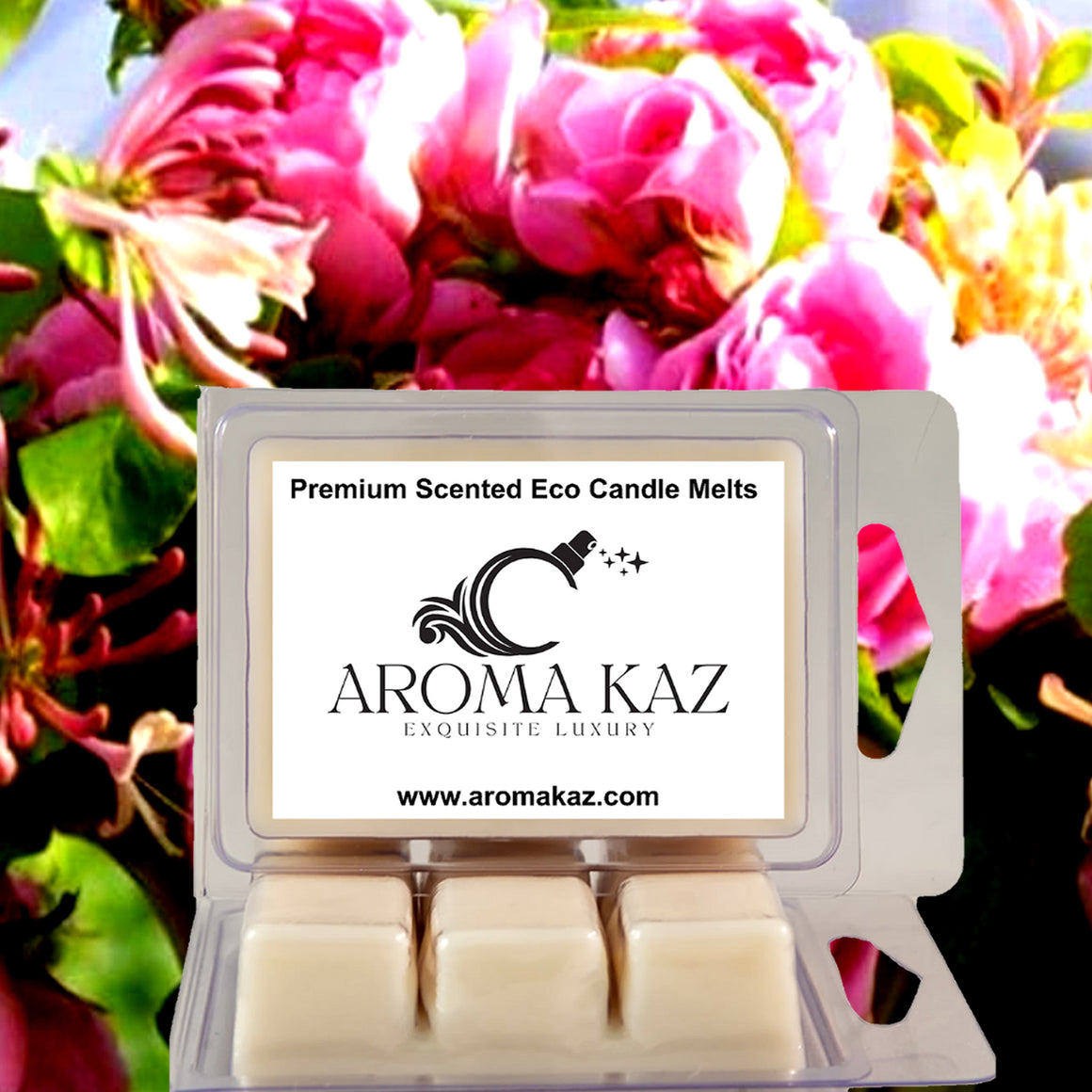 Honeysuckle Roses Soy Wax Melts – Hand-Poured, Plant-Based & Vegan