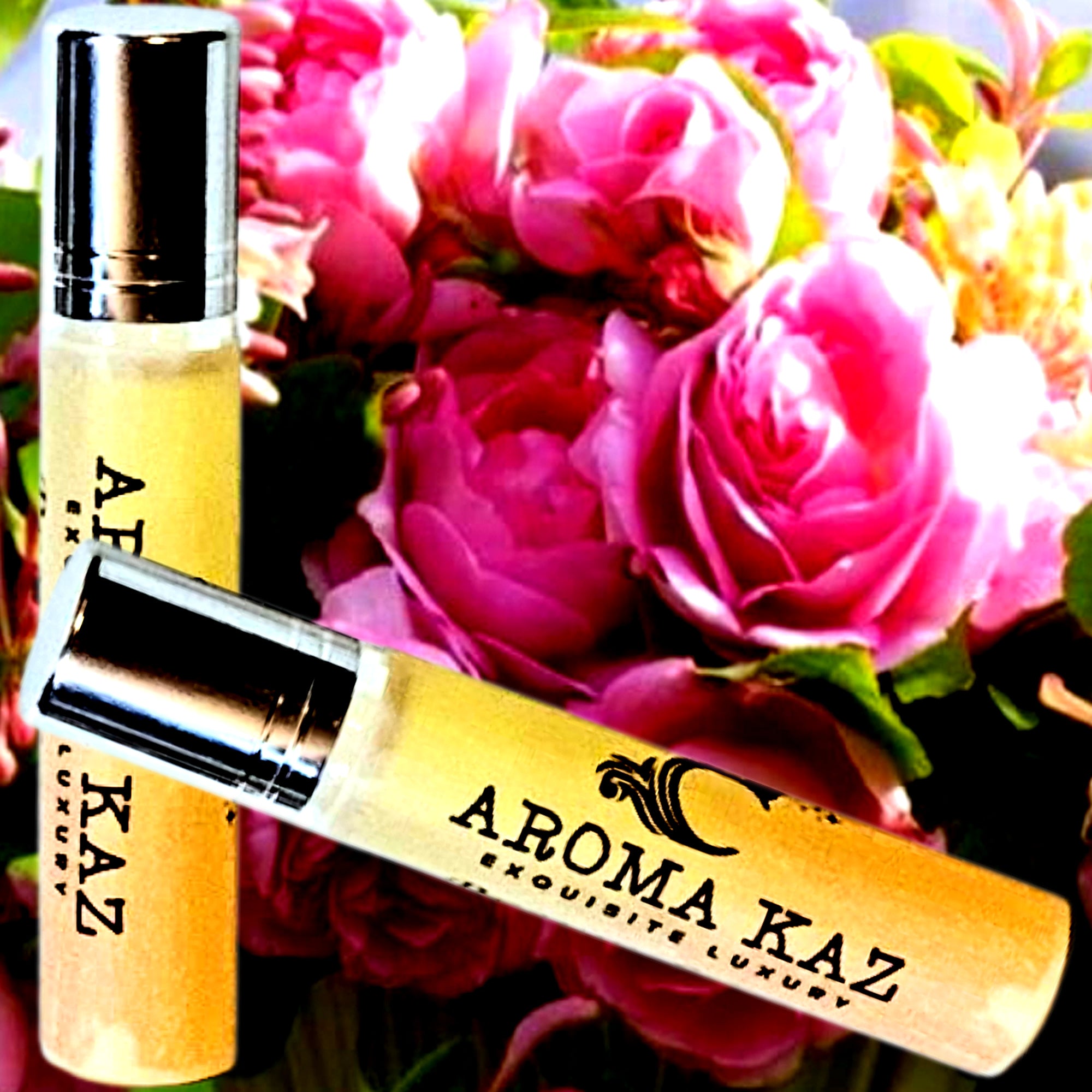 Honeysuckle Roses Roll-On Perfume Plant-Based Vegan Cruelty Free