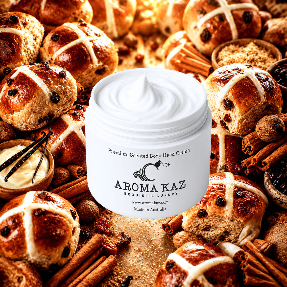 Hot Cross Buns Body & Hand Cream