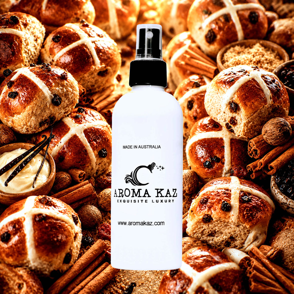 Hot Cross Buns Fragrance Body Spray