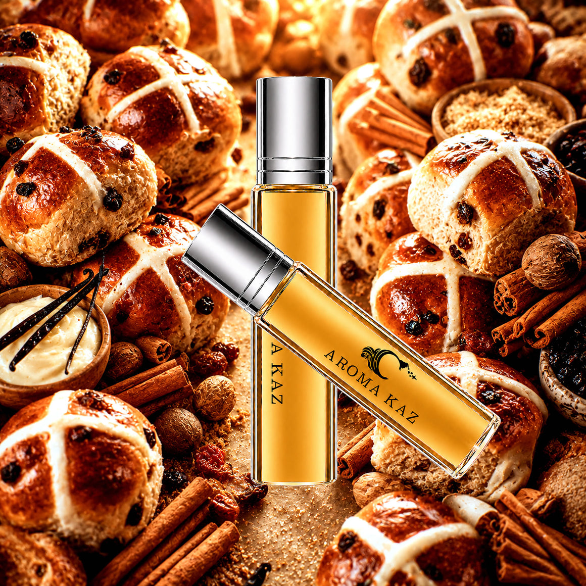 Hot Cross Buns Fragrance Oil Roll-On