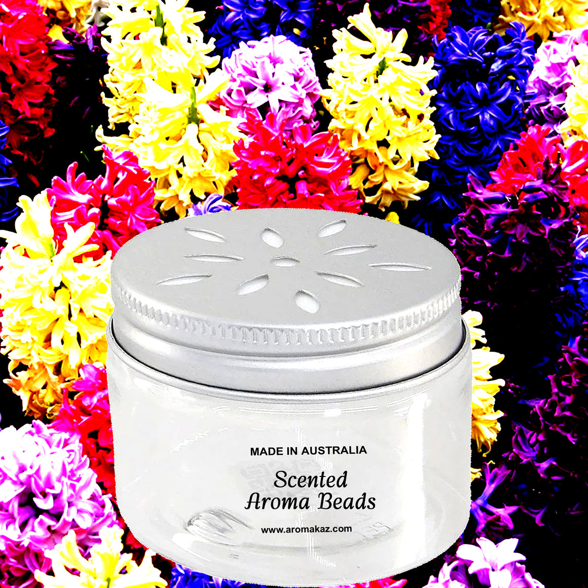 Hyacinth Air Freshener Aroma Beads - Room, Car, Pantry, Pet Areas, Linen