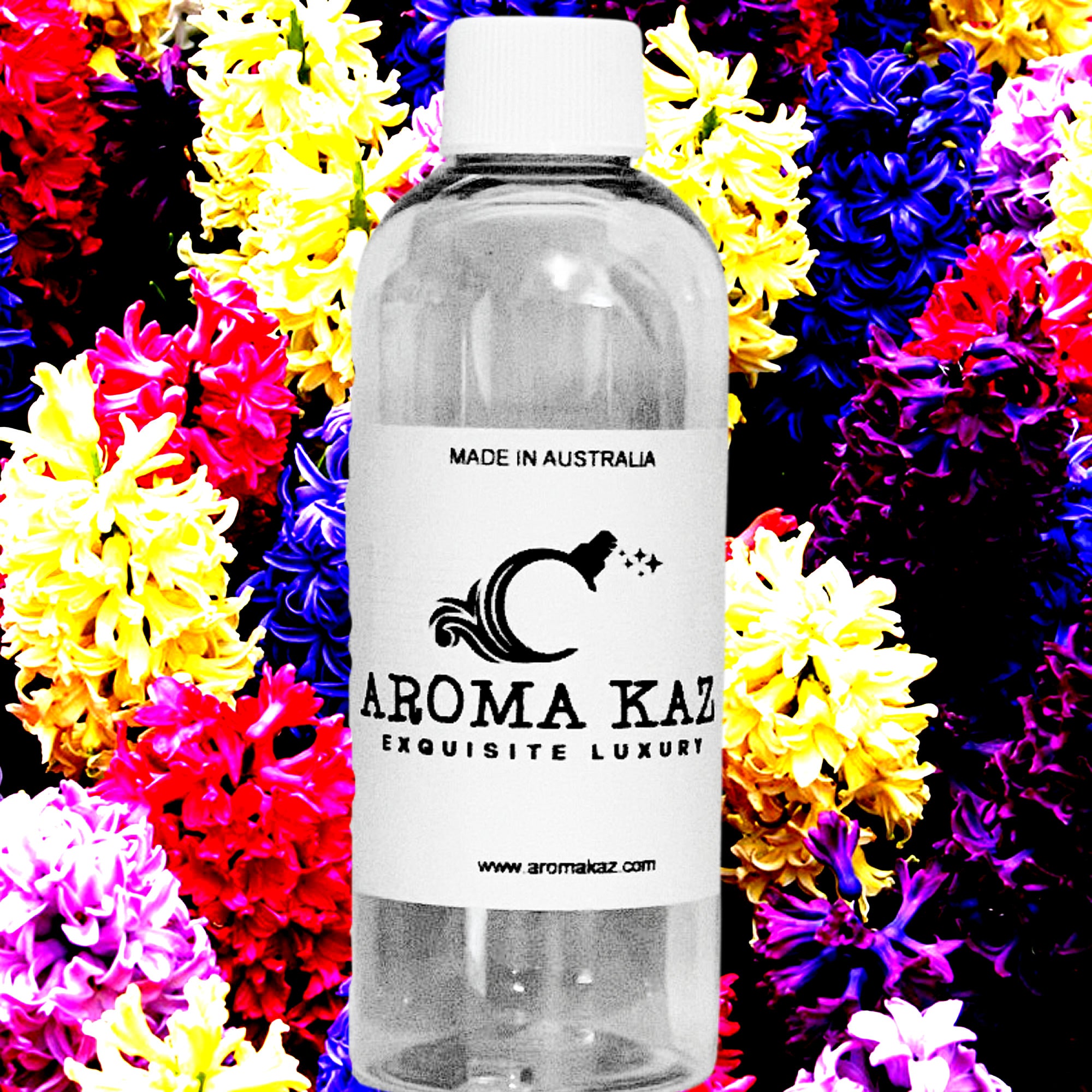 Hyacinth fragrance oil for candle making, soap making and perfume blending – vegan, cruelty-free featuring fresh spring hyacinth florals, handmade in Australia.