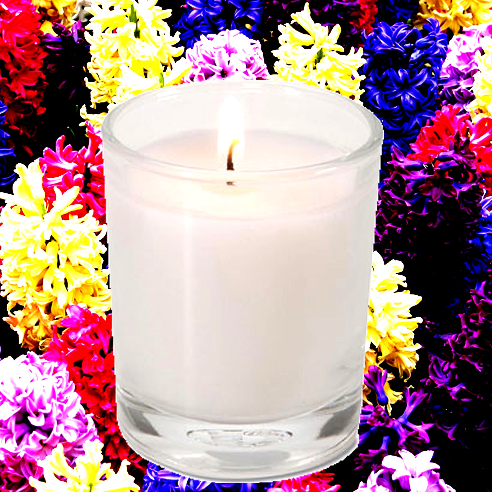 Hyacinth Eco Soy Votive Candles – Clean Burn, Plant-Based, Vegan & Pet Safe