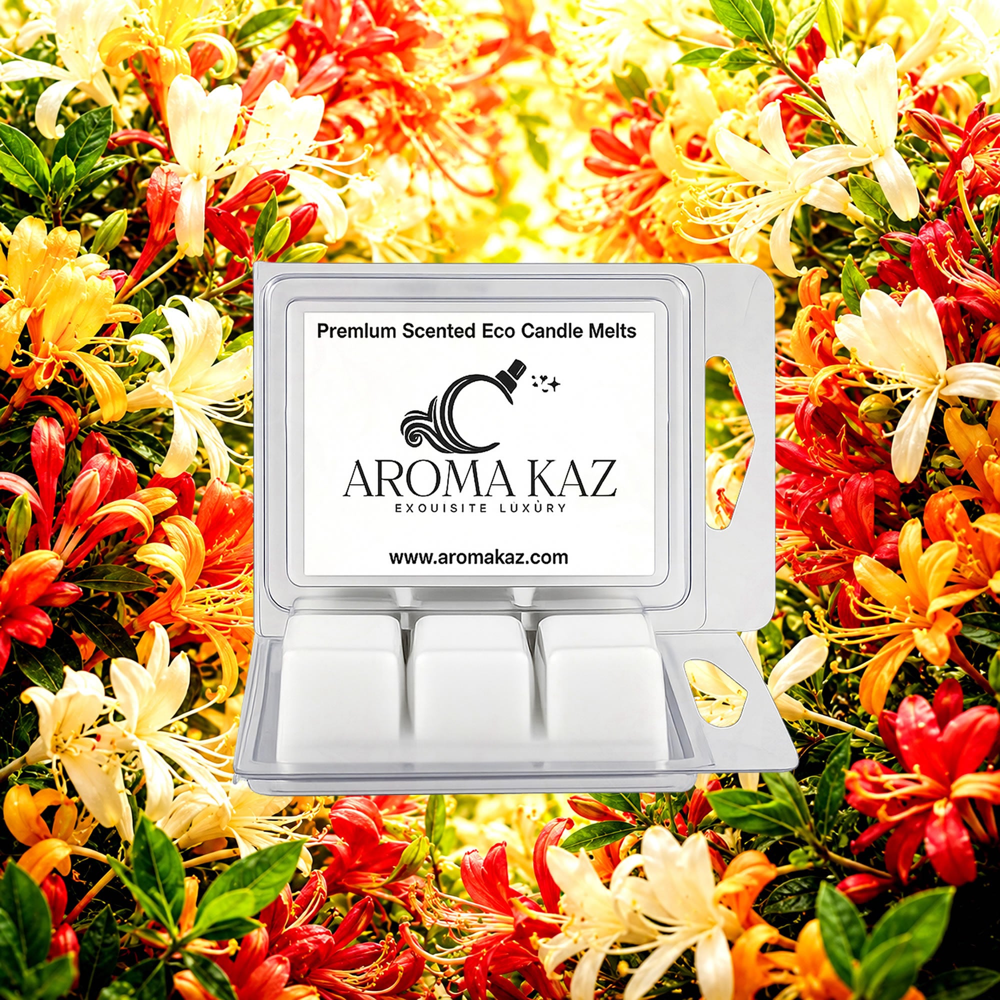 Japanese Honeysuckle Soy Wax Melts Clam Pack