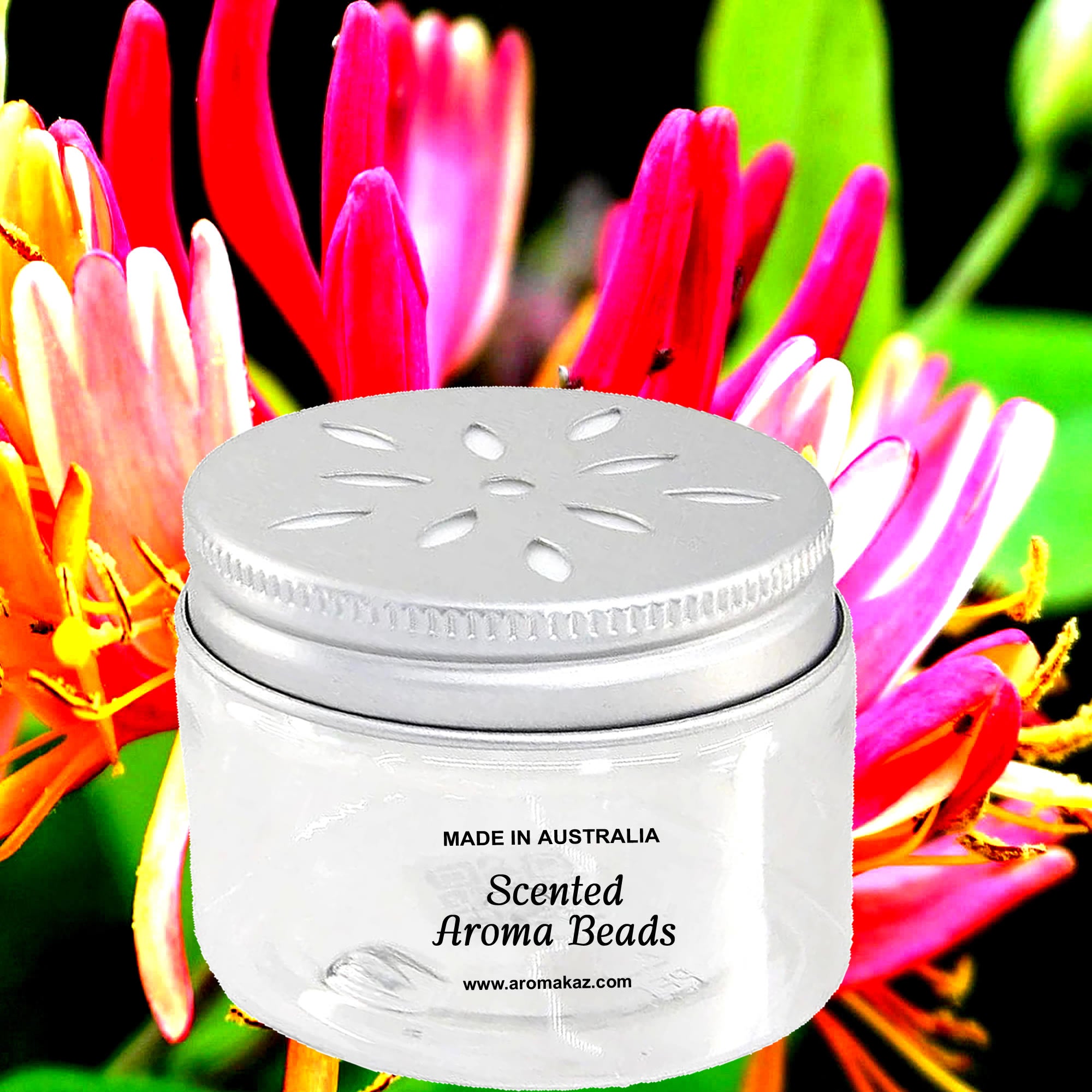 Japanese Honeysuckle Air Freshener Aroma Beads - Room, Car, Pantry, Pet Areas, Linen