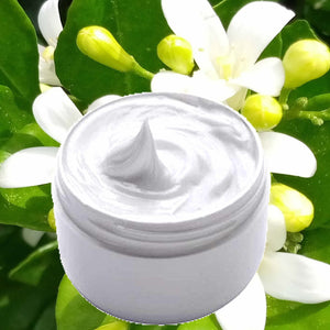 Jasmine Hydrating vegan body and hand cream moisturizer. Handmade in Australia, cruelty free, long-lasting fragrance, perfect for all skin types and ideal as a gift for men or women.