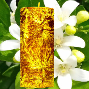 Jasmine Palm Wax Pillar Candle