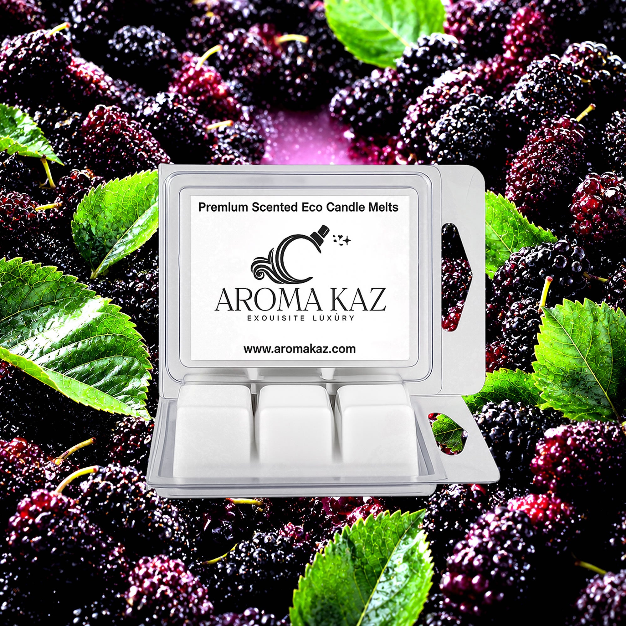 Juicy Mulberries Soy Wax Melts Clam Pack