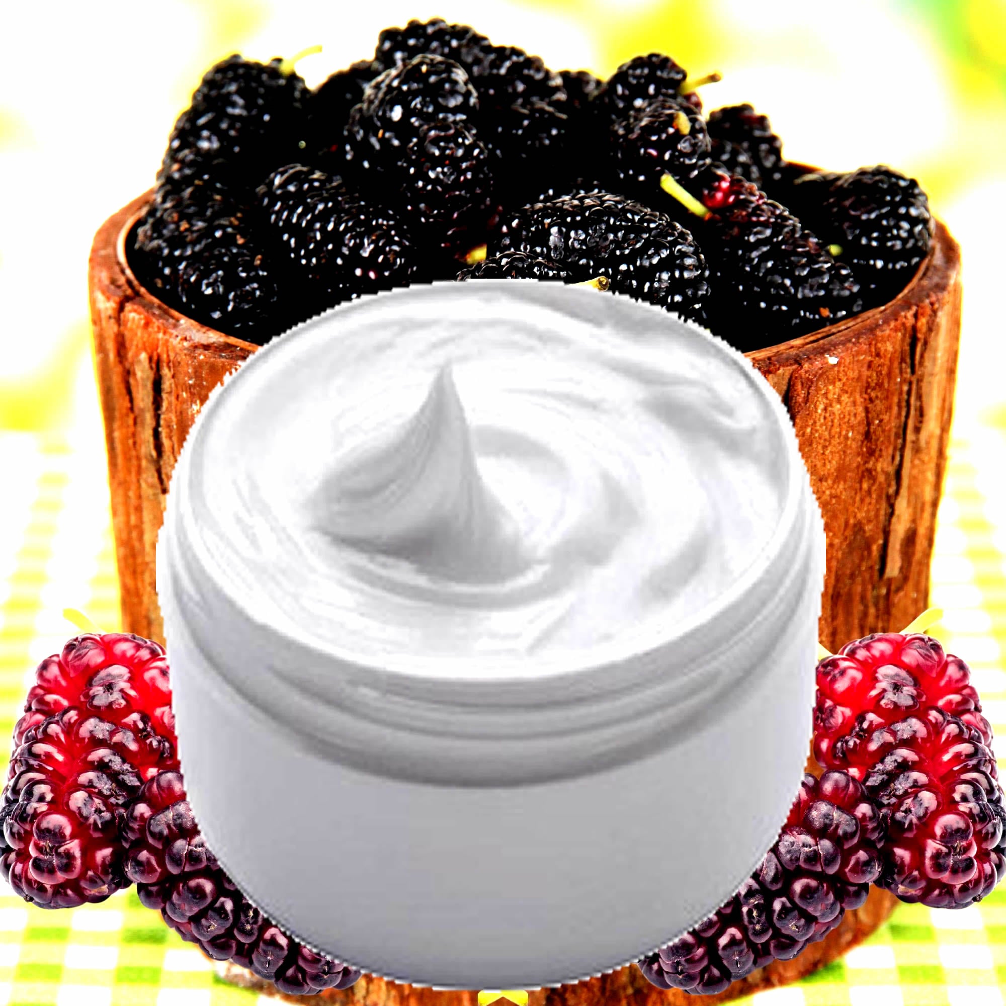Juicy Mulberries Body & Hand Cream Vegan Cruelty-Free Moisturiser