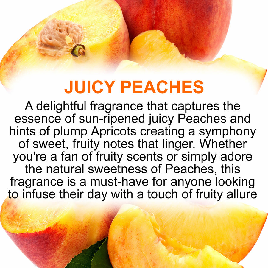 Juicy Peaches Room/Linen Spray Plant-Based Vegan Cruelty-Free Pet Safe