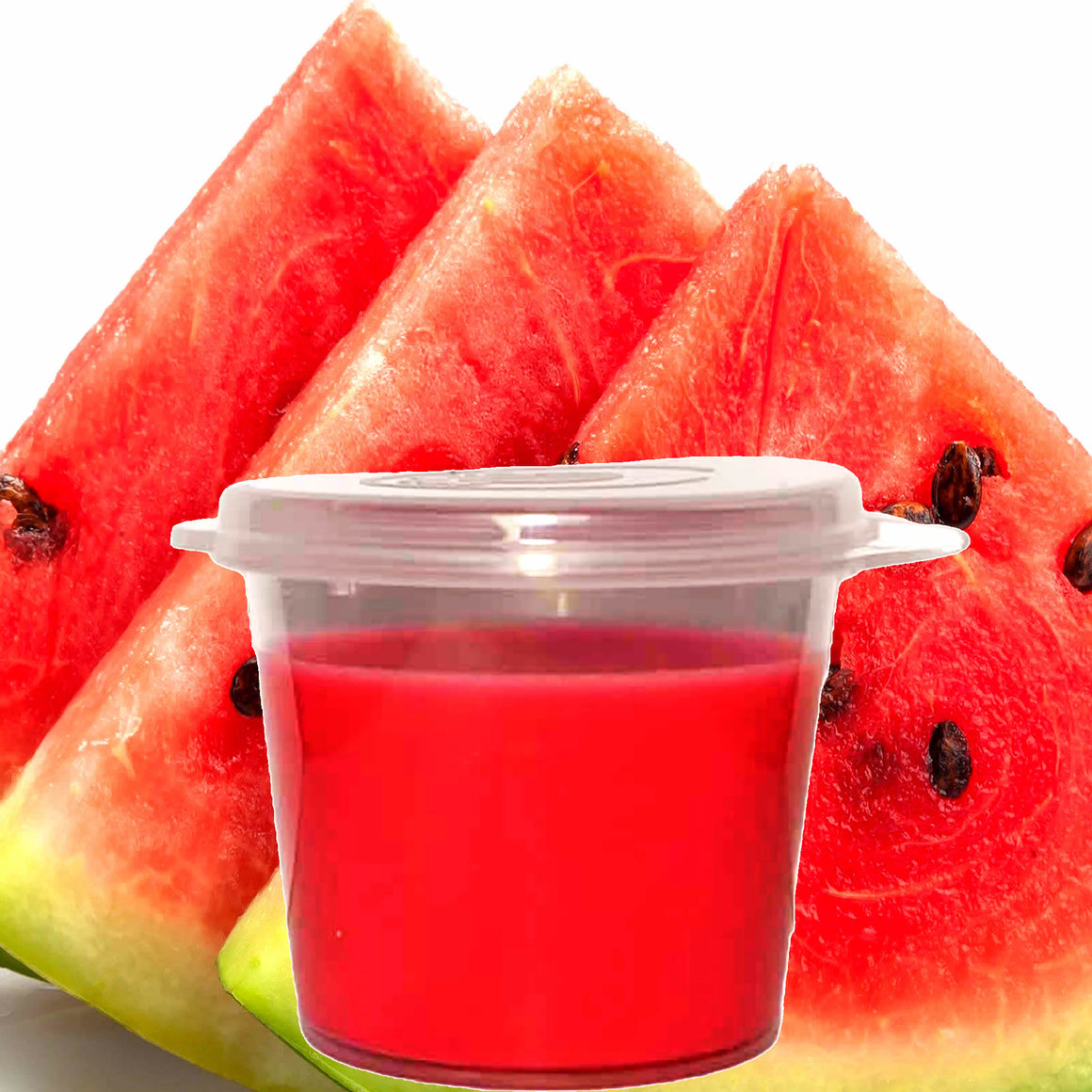 Juicy Watermelon eco soy wax melts – vegan, cruelty-free featuring summer fresh juicy watermelon aroma, handmade in Australia.